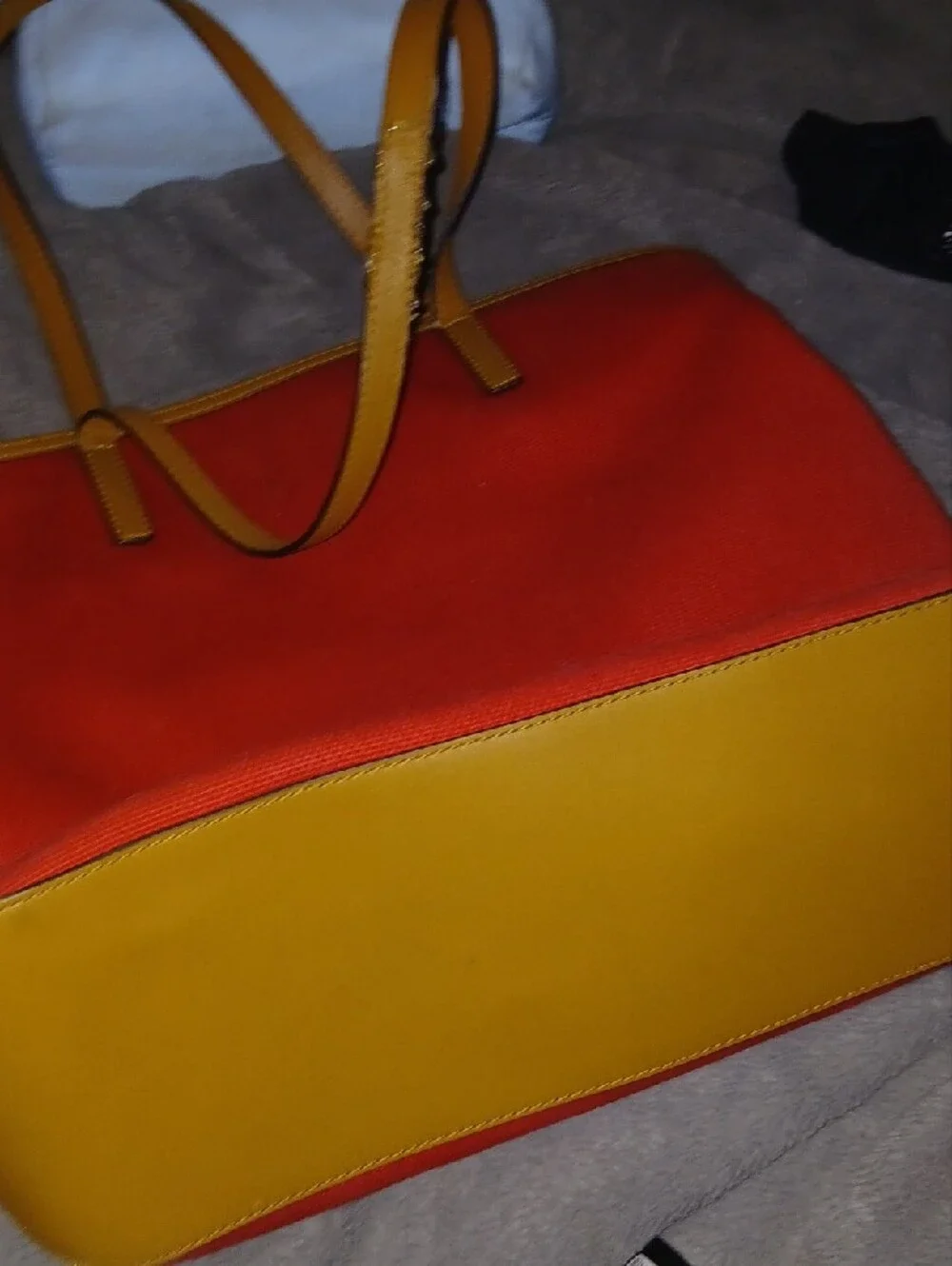 Michael Kors red canvas